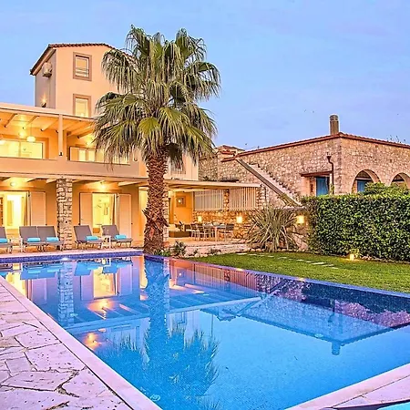 Cretan Mansion With Heated Swimming Pool Villa Georgioupoli Exterior foto
